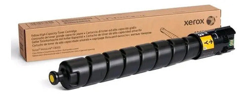 Toner Xerox Amarillo Alta Capacidad 16.5k C8000 106r0405 /v Amarillo