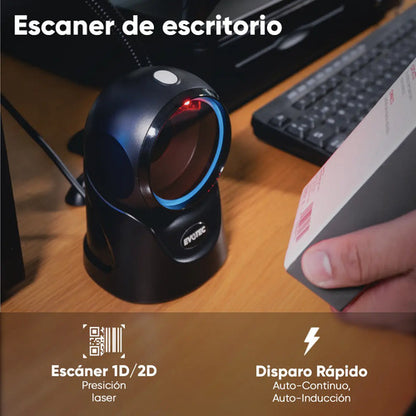 Evotec Escaner De Codigos De Barras 2d Ev-3008