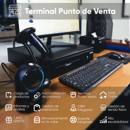 Evotec Escaner De Codigos De Barras 2d Ev-3008