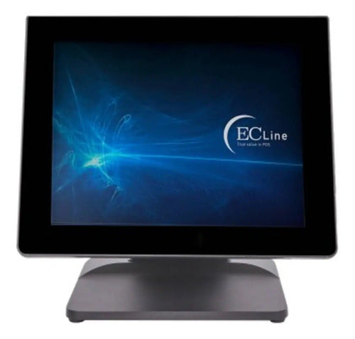 Monitor Touchscreen Capacitiva Ec-line Ec-fs-1538-ts 15  Negro