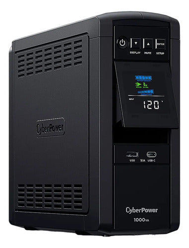 No Break Cyberpower Línea Interactiva, 600w 1.000va 5 Salida Negro
