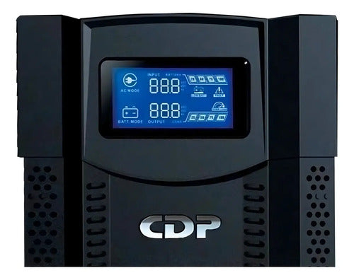 No-break Cdp Uprs-1508 1500va/1050w Ups Interactiva Avr 8 Negro