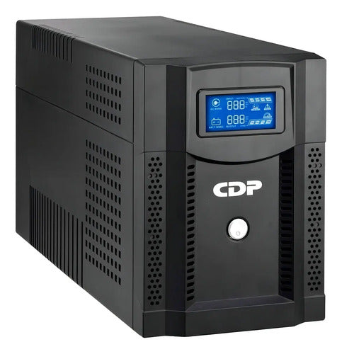 No-break Cdp Uprs-1508 1500va/1050w Ups Interactiva Avr 8 Negro
