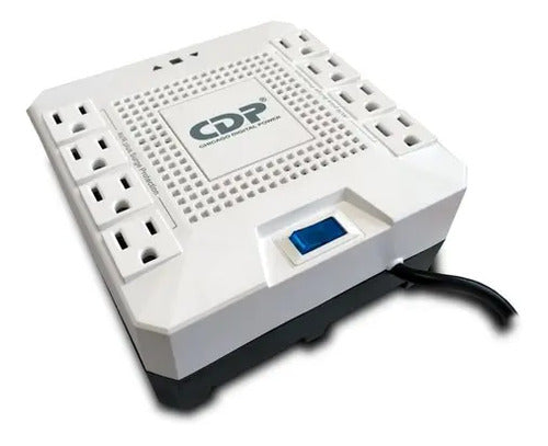 Regulador Cdp R-avr1808, 1000w, 1800va, 8 Contactos Blanco