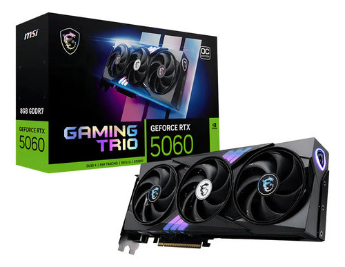 Tarjeta De Video Msi Nvidia Geforce Rtx 5060 8g Gaming Oc