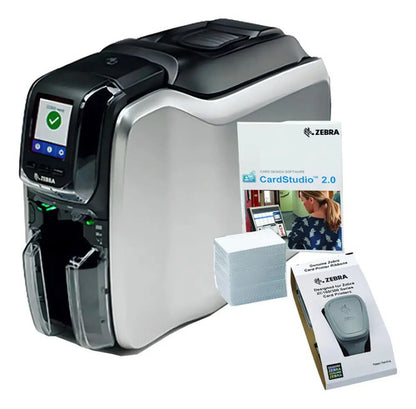 Impresora De Tarjetas Zebra Zc300 Dual Zc32-000cq00la00
