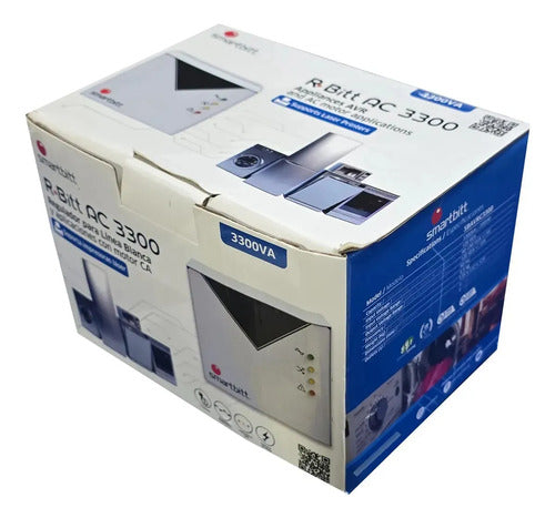 Regulador Linea Blanca Smartbitt Ac 3300 3300va 2000w Beige Beige