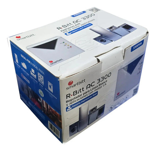 Regulador Linea Blanca Smartbitt Ac 3300 3300va 2000w Beige Beige