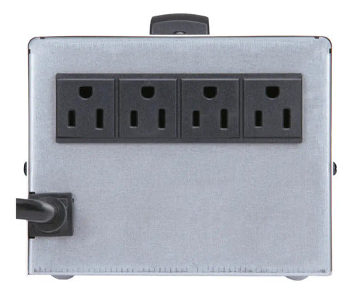 Regulador Vica Protect 2k, 1.2kw, 2000va, 120v, 4 Salidas Blanco