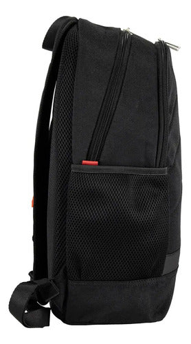 Mochila Urbana Swissmobility Allen  De 15.6 Pulgadas Negro Liso