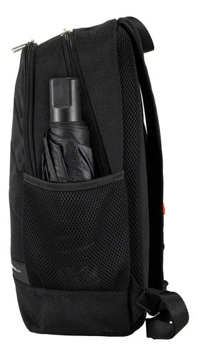 Mochila Urbana Swissmobility Allen  De 15.6 Pulgadas Negro Liso
