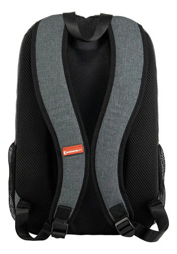 Mochila Urbana Swissmobility Jones  15.6  Y Bolsillos Negro Liso