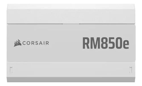Fuente De Poder Corsair Rm850e 80+ Gold Atx Modular 120mm Blanco