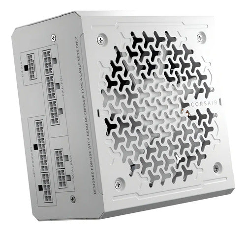 Fuente De Poder Corsair Rm850e 80+ Gold Atx Modular 120mm Blanco