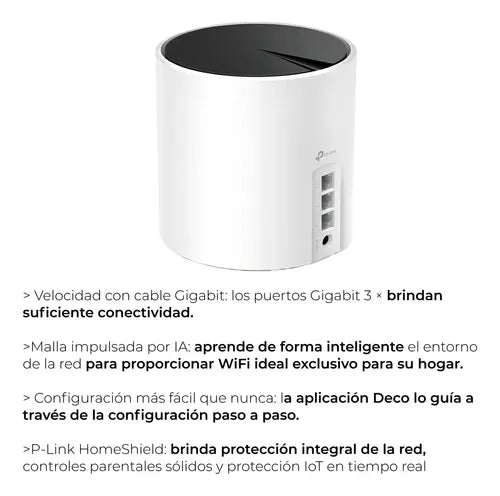 Tp-link Router Decox55 Mu-mimo Firewall, Wi-fi 6, 1 X Rj-45