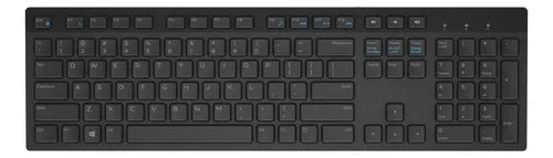 Teclado Dell Kb216-bk-ltn Qwerty Español Color Negro