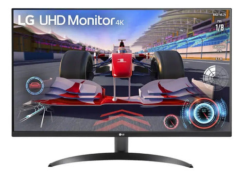 Monitor LG Uhd 4k: Pantalla De 32 Pulgadas, 4k, Dci-p3 Al 90%, Hdmi, Display Port, Hdr10, Amd Free Sync. Dynamic Action