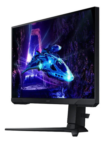 Monitor Gamer Samsung 24 Pulgadas Odyssey, Fhd Va,180 Hz, G3 Color Negro