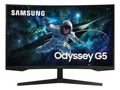 Samsung Monitor 32 Odyssey G5 G55c 165 Hz, 1ms, Wqhd Negro