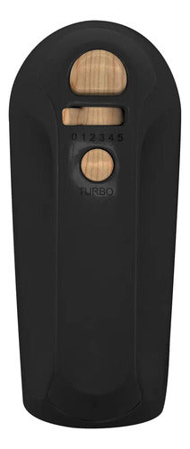 Mirati Batidora De Mano Mbb01n, 200w, 5 Velocidades Negro 50hz / 60hz