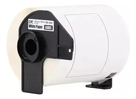 Etiqueta Adhesiva Brother Dk-1241 Blanca 200 Hojas Blanco