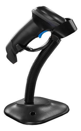 Escáner De Código De Barras Ec Line Ec-2d-8380 Usb Negro Negro Rs-232