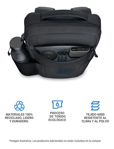 Dell Ecoloop Pro Slim Backpack Case 15 Cp5724s Negro Liso