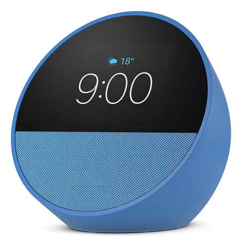 Amazon Echo Spot Azul Color Azul Acero Azul Acero