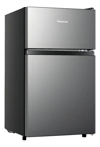 Hisense Frigobar Rt31d6agx1, 3.1 Pies Cúbicos, Gris Gris