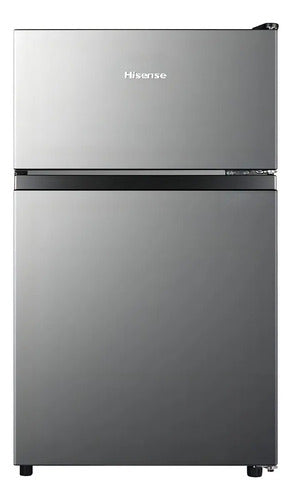 Hisense Frigobar Rt31d6agx1, 3.1 Pies Cúbicos, Gris Gris