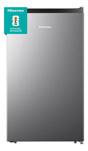 Hisense Frigobar Rr33d6agx1, 3.3 Pies Cúbicos, Plata Gris