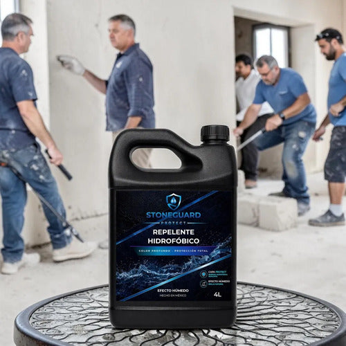 Sellador Hidrofugante 4l Repelent Agua Anti-musgo Stoneguard