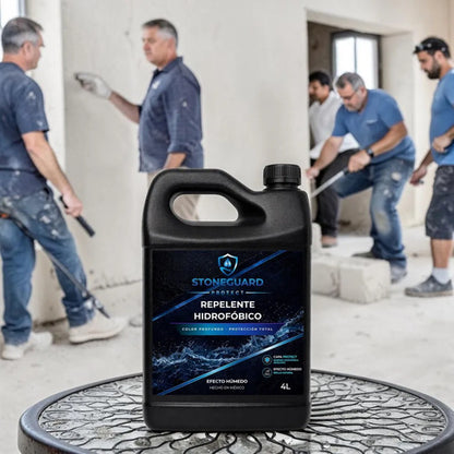 Sellador Hidrofugante 4l Repelent Agua Anti-musgo Stoneguard