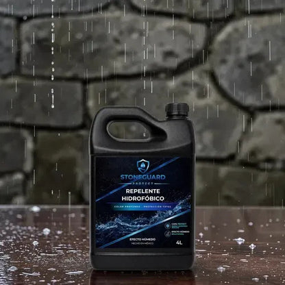 Sellador Hidrofugante 4l Repelent Agua Anti-musgo Stoneguard