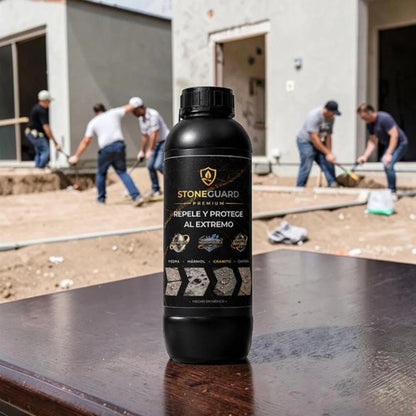 Stoneguard Sellador Repelente 1l Base Agua Efecto Invisible