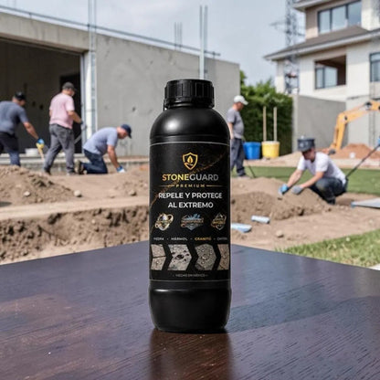 Stoneguard Sellador Repelente 1l Base Agua Efecto Invisible
