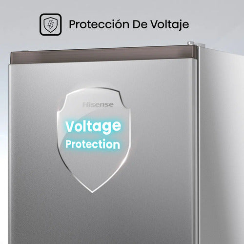 Hisense Frigobar Rr16d6agx1, 1.6 Pies Cúbicos, Plata Plateado