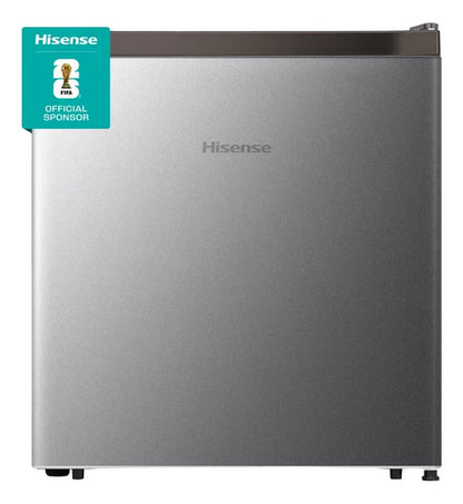 Hisense Frigobar Rr16d6agx1, 1.6 Pies Cúbicos, Plata Plateado