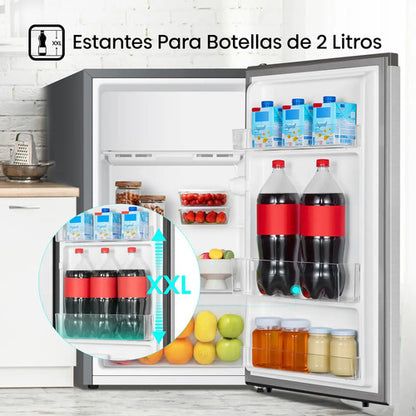 Hisense Frigobar Rr43d6acx1, 4.2 Pies Cúbicos, Gris Gris