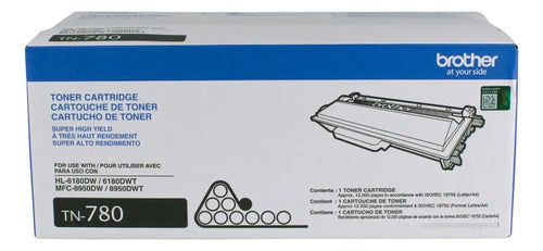 Tóner Brother Tn780 Súper Alto Rendimiento 12000 Páginas Negro