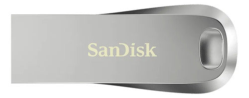 Memoria Sandisk 256gb Usb 3.2 Gen1 Ultra Luxe Metalica Plateado Metálico