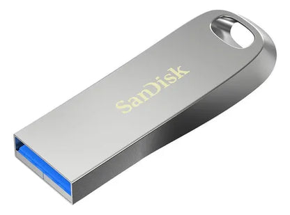 Memoria Sandisk 256gb Usb 3.2 Gen1 Ultra Luxe Metalica Plateado Metálico