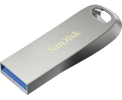 Memoria Sandisk 32gb Usb 3.2 Gen1 Ultra Luxe Metalica Plateado Metálico