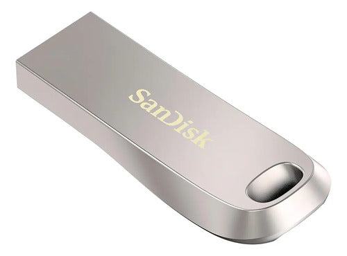 Pen Drive Sandisk Ultra Luxe Usb 3.1 De 64 Gb Sdcz74-064g-g46, Diseño En Color Plateado, Nombre Smooth