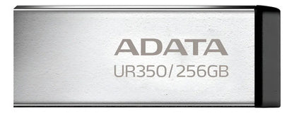 Memoria Usb Adata Ur350 256gb Usb-a 3.2 Metalica Cob 100mb/s Color Negro