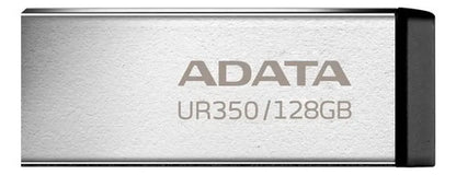 Memoria Usb Resistente 128gb Adata Ur350 Color Plateado Lisa Liso