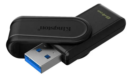 Kingston Usb Datatraveler Exodia S 64 Gb Usb-a 3.2 Gen 1 Negro