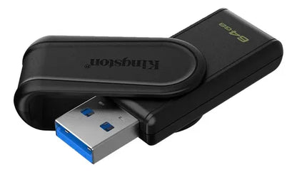 Kingston Usb Datatraveler Exodia S 64 Gb Usb-a 3.2 Gen 1 Negro