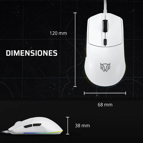 Mouse Gamer Balam Rush Drift Plus Mg3 7200dpi Negro