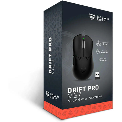 Mouse Gamer Balam Rush Drift Pro Mg7 26000dpi Negro